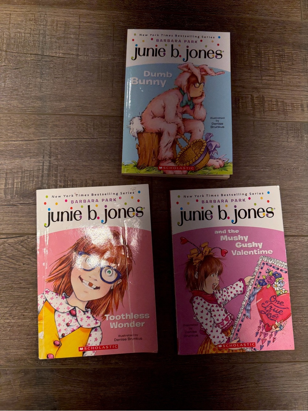 Junie B. Jones Book Bundle – 3 Funny Chapter Books by Barbara Park